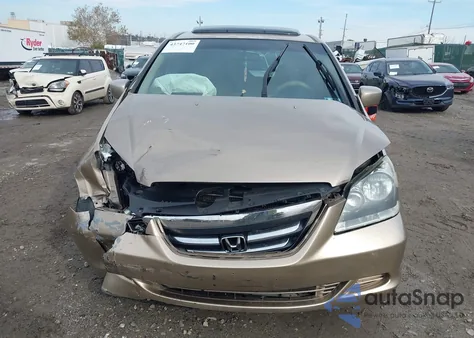 2006 Honda Odyssey Ex-L из США, поврежденный, VIN 5FNRL38686B435206